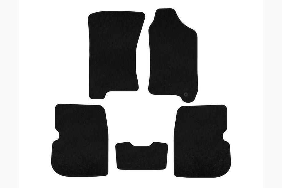 Subaru Forester 1997-2002 Textil Fußmatten Premium (Rechtslenker, Schwarz) Image