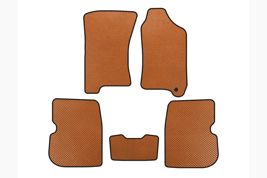 Subaru Forester 1997-2002 EVA Fußmatten (Rechtslenker, Orange) Image