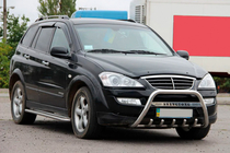 SsangYong Action 2005-2018 Frontbügel WT004 Edelstahl Foto 3