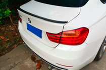 BMW 4 Series F32/F33/F36 2012-2020 Heckspoiler P-Style (für F32, Schwarz Glanz) Foto 1