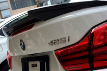 BMW 4 Series F32/F33/F36 2012-2020 Spoiler M4-Style (für F33, Schwarz Glanz) Foto 1