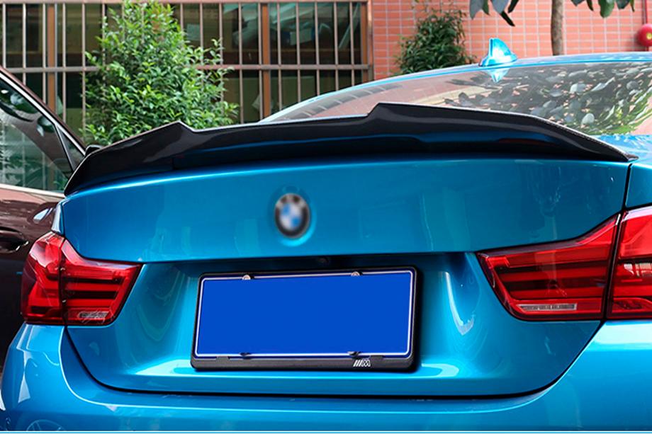 BMW 4 Series F32/F33/F36 2012-2020 PSM-Style Heckspoiler (für F36, Schwarz Glanz) Image