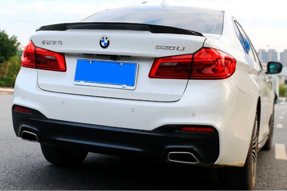 BMW 5er G30/G31 2017–2023 Spoiler P-Style (Schwarz Glanz) Image