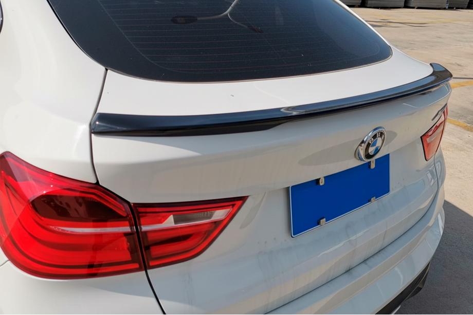 BMW X4 F26 2014-2018 Spoiler P-Style (Schwarz Glanz) Image