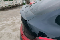 BMW X4 G02 2018- Spoiler M4-Style (Schwarz Glanz) Foto 1