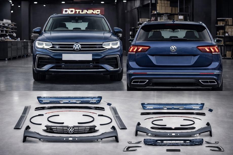 Volkswagen Tiguan 2016-2023 R-Line Bodykit Komplettset (für 2021-2023) Image