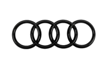 Audi Vorderes Audi Black Emblem (285 mm x 100 mm) Foto 1