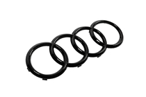 Audi Vorderes Audi Black Emblem (285 mm x 100 mm) Foto 3