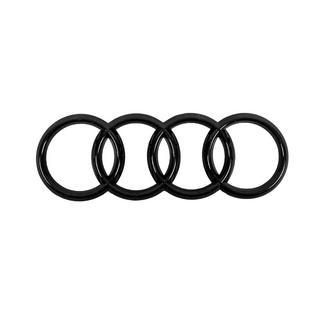 Vorderes Audi Black Emblem (285 mm x 100 mm) Foto 1