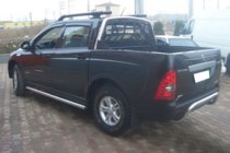 SsangYong Action 2005-2018 Seitliche Rohre (2 Stk., Edelstahl) Foto 2