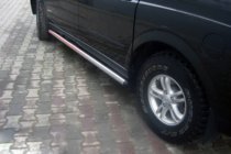 SsangYong Action 2005-2018 Seitliche Rohre (2 Stk., Edelstahl) Foto 1