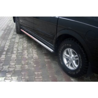 Seitliche Rohre (2 Stk., Edelstahl) SsangYong Action 2005-2018 Foto 1