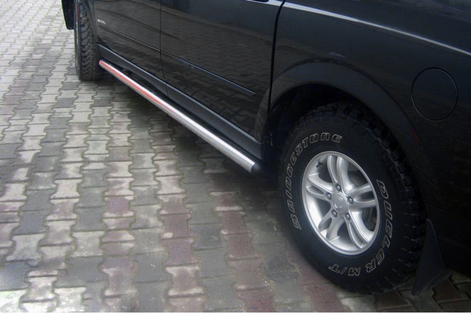 SsangYong Action 2005-2018 Seitliche Rohre (2 Stk., Edelstahl) Image