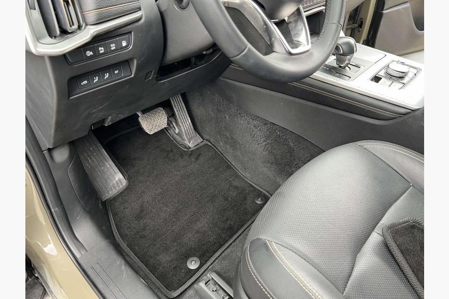 Mazda CX-70 2024-jj Textil Fußmatten Classic (Schwarz) Image
