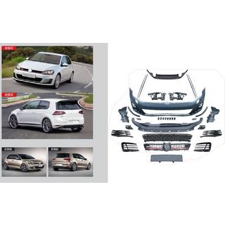 GTI Bodykit Komplettset (Für 2013-2017) Volkswagen Golf 7/E-Golf 2012-2020