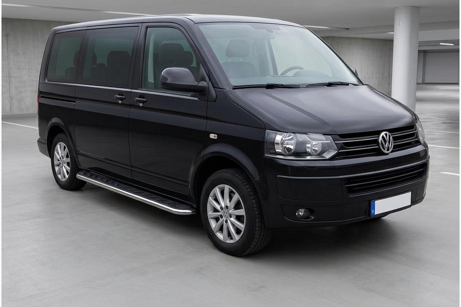 Volkswagen T5 2010-2015 Trittbretter Maydos V1 (2 Stk., Aluminium & Edelstahl) Nur für kurzen Radstand Image