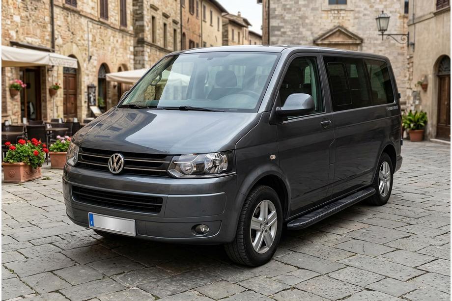 Volkswagen T5 2010-2015 Seitenschweller Bosphorus Black (2 Stk., Aluminium) Kurzer Radstand Image