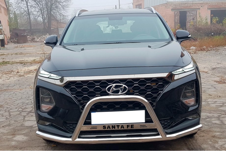 Hyundai Santa Fe 4 2018-2023 Frontbügel WT006 Edelstahl Image