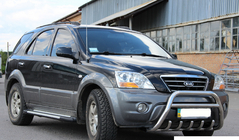 Kia Sorento I BL 2002-2009 Frontbügel WT003-2 (Edelstahl) Foto 3