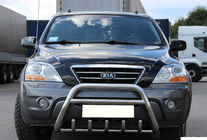Kia Sorento I BL 2002-2009 Frontbügel WT003-2 (Edelstahl) Foto 1