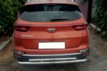 Kia Sportage 2015-2021 Heckschutz AK002-2 (Edelstahl) Foto 1