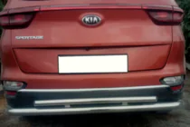 Kia Sportage 2015-2021 Heckschutz AK002-2 (Edelstahl) Foto 2