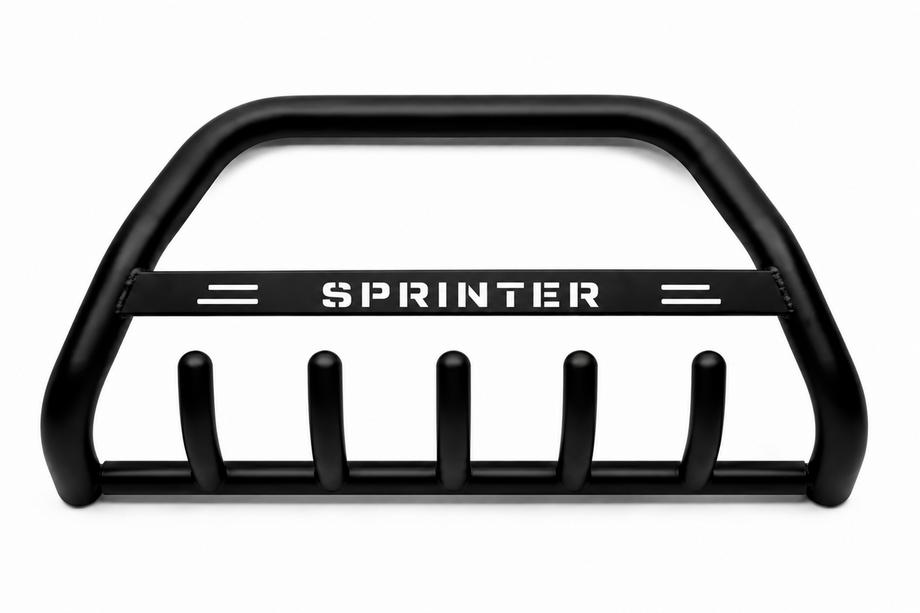 Mercedes Sprinter W901/902/903/904/905 1995–2006 Frontbügel Black WT004 (Edelstahl) 1995-2000 Image
