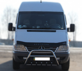 Mercedes Sprinter W901/902/903/904/905 1995–2006 Frontbügel WT003 (Edelstahl) Foto 1