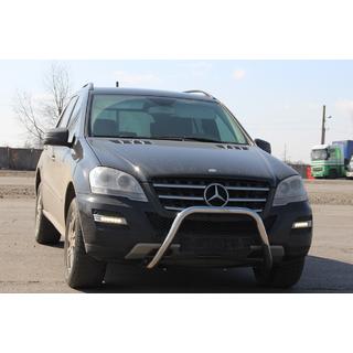 Frontschutz WT006 (Edelstahl) Mercedes ML W164 2005-2011 Foto 1