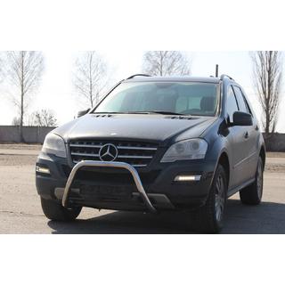 Frontschutz WT006 (Edelstahl) Mercedes ML W164 2005-2011 Foto 2