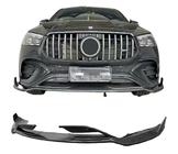 Mercedes GLE W167 2018- Frontlippe für Stoßstange vorn Lip (für GLE53/AMG-Line 2023-2026, Carbon) Foto 1