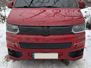 Volkswagen T5 2010-2015 Winterabdeckung für oberen Kühlergrill Matt Foto 1