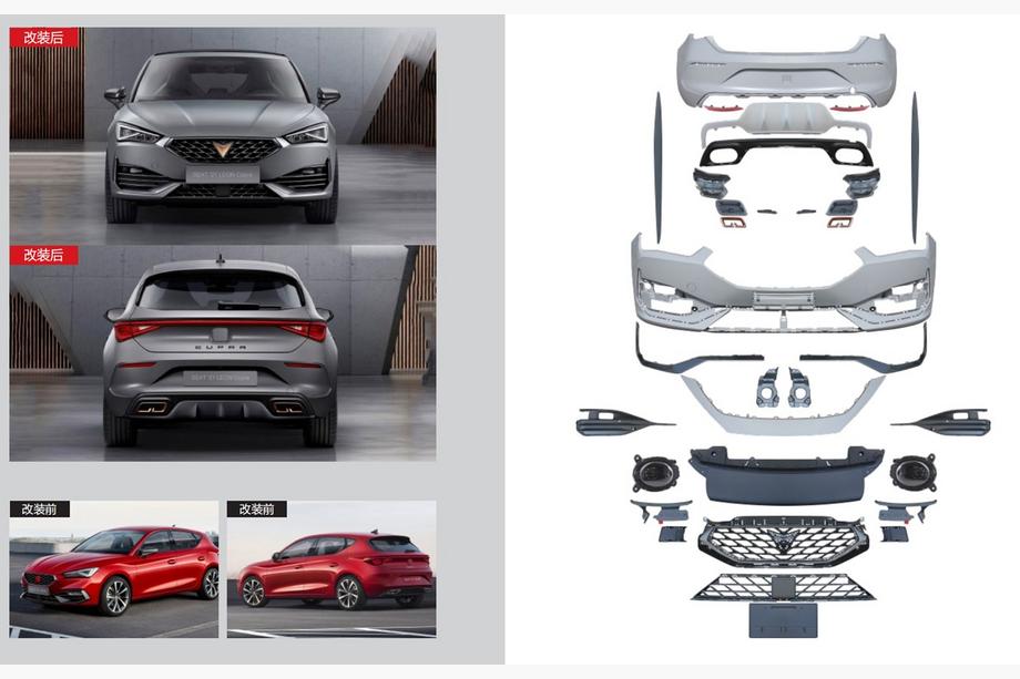 Seat Leon 2020- Bodykit Cupra Image