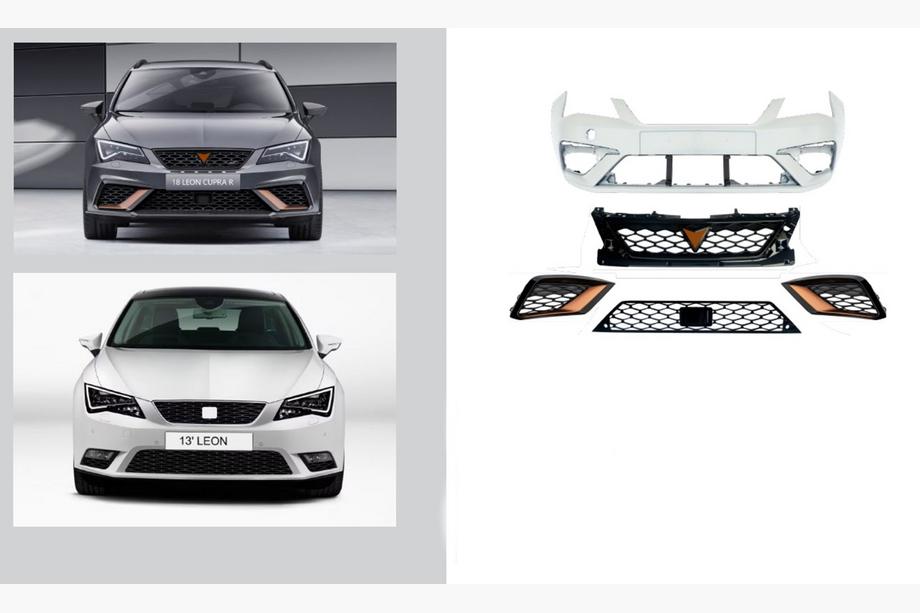 Seat Leon 2013-2020 Facelift Paket 2017+ Cupra R (Für 2013-2017) Image