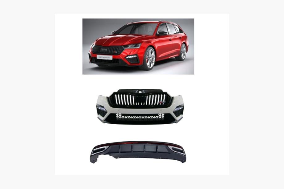 Skoda Octavia IV A8 2020- RS Bodykit Komplettset Image