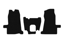 Ford Transit 2000–2014 Gummimatten Carsuit (2000-2006, 1+1, Schaltgetriebe, schwarz) Foto 1