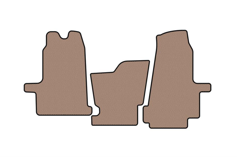 Ford Transit 2000–2014 Gummimatten Carsuit (2000-2006, Automatik, beige) Image