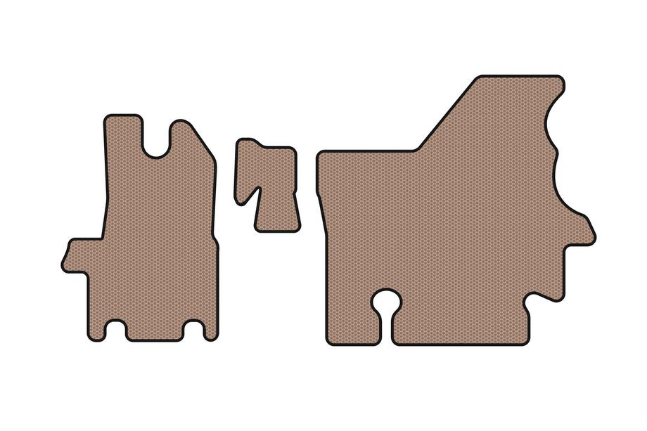 Renault Master 1998-2010 Gummimatten Carsuit (1998-2003, beige) Image