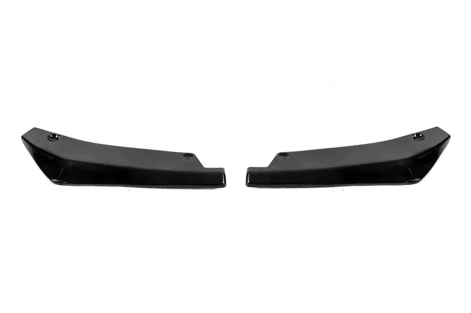 Universelle Flap Seitenschweller-Aufsätze Typ-A (2 Stk, Schwarz Glanz, ABS-Kunststoff) Image