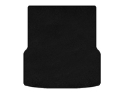 Tesla Model S 2012– Premium Textil Kofferraummatte vorne (4WD, 2012-2021, Schwarz) Foto 1
