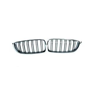Nieren M-Look (für F80, Schwarz Glanz mit Chromrahmen) BMW 3 Series F30/F31 2012-2019 Foto 2