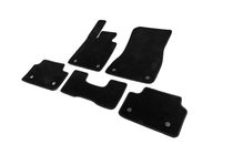 BMW 5/i5 Series G60/G60E/G61 2023- Textil Fußmatten Classic (Für G60/61, Schwarz) Foto 2