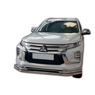 Frontschutzbügel ST085 (2020+, Edelstahl) Mitsubishi Pajero Sport 2015- Foto 2