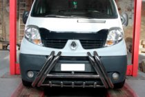 Renault Trafic 2001–2015 Frontbügel F1-01 (Edelstahl) Foto 1