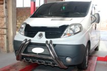 Nissan Primastar 2002-2014 Frontbügel F1-01 (Edelstahl) Foto 2