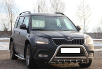 Skoda Yeti 2009-2017 Frontbügel WT003 (Edelstahl) Foto 4