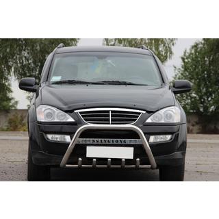 Frontbügel WT004 Edelstahl SsangYong Kyron 2005-2014 Foto 1