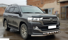Toyota Land Cruiser 200 2007-2021 Frontbügel ST015 (2015+, Edelstahl) Foto 2