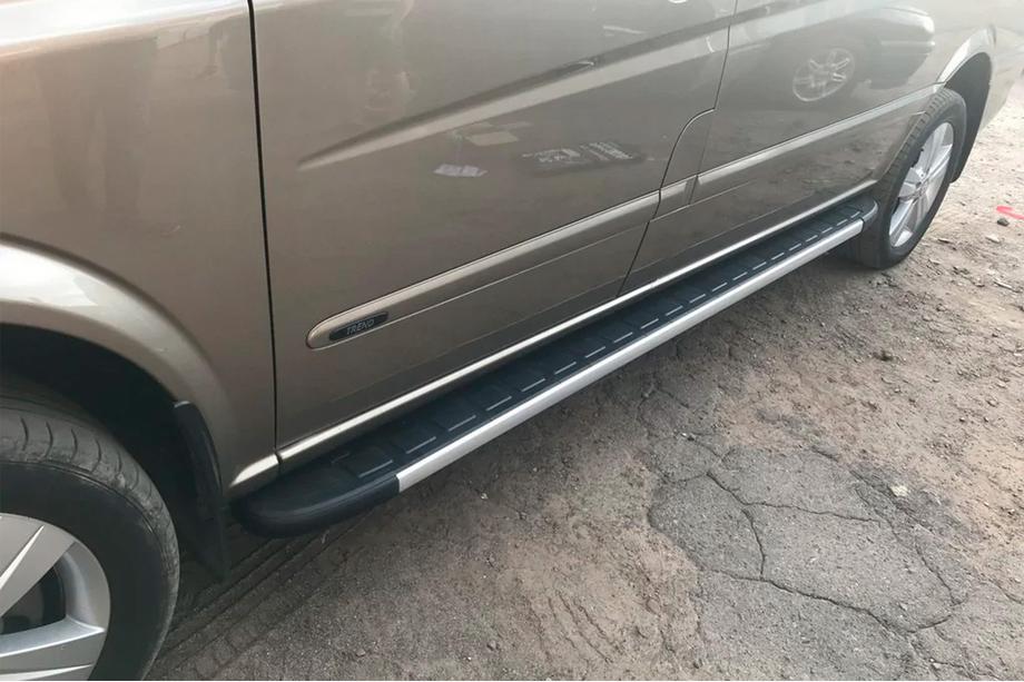 Mercedes Viano 2004-2014 Trittbretter Duru (2 Stk., Aluminium) Kurzer/Mittlerer Radstand Foto 2
