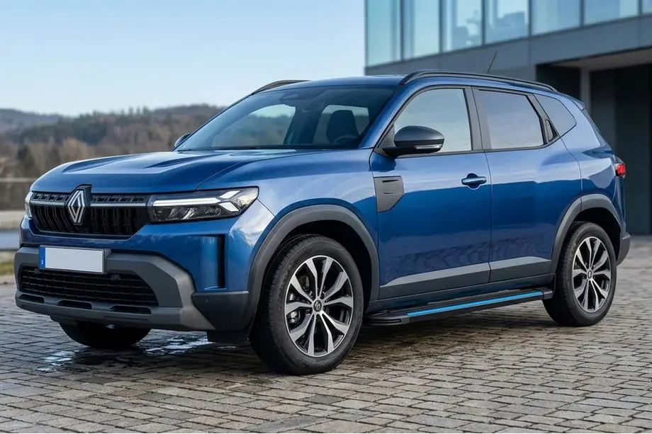 Dacia Duster 2024- Seitenschweller Maya Blue (2 Stk., Aluminium) Foto 1